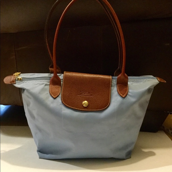 Longchamp Handbags - Longchamp le pliage blue small shoulder bag